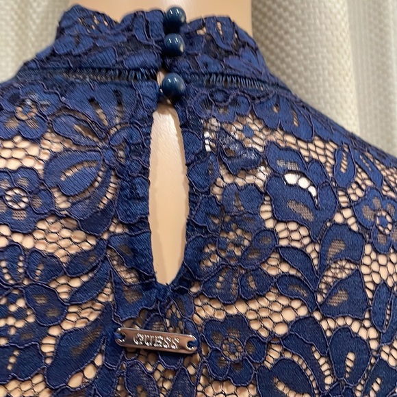 PTP 18 inches length 35 inches navy guess dress - Picture 8 of 13